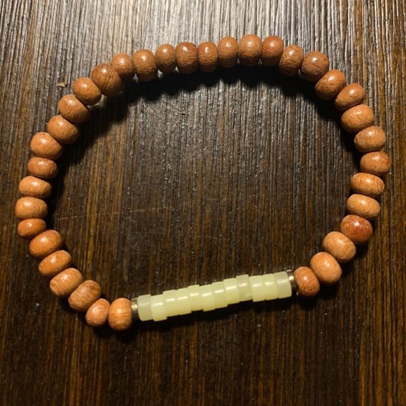 Citrine and Bayong Wood Bracelet - Picture 2 of 2